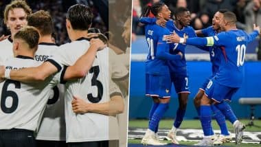 Germany vs France, UEFA Nations League 2024-25 Third-Place Live Streaming and Match Time in IST: How to Watch Free Live Telecast of GER vs FRA on TV and Online Stream Details of Football Match in India?