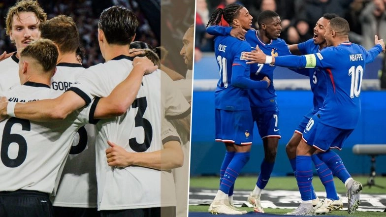 Germany vs France, UEFA Nations League 2024-25 Third-Place Live Streaming and Match Time in IST: How to Watch Free Live Telecast of GER vs FRA on TV and Online Stream Details of Football Match in India?