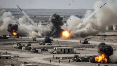 Iran Launches Missile Attacks on US Military Bases in Qatar and Iraq, Says &lsquo;Mighty and Successful Response to America&rsquo;s Aggression&rsquo; (Watch Video)