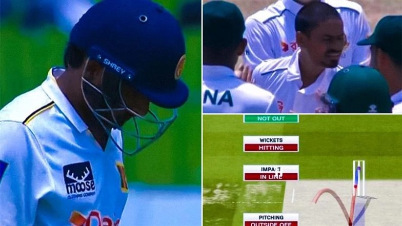 Taijul Islam Draws Level With Shakib Al Hasan As Bangladesh Bowler With Most LBW Wickets in Tests, Achieves Feat After Removing Lahiru Udara During SL vs BAN 2nd Test 2025