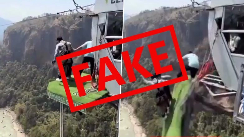 Did a Bungee Jumping Platform Collapse in Manali? Here’s a Fact Check of Video Going Viral