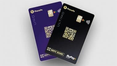PhonePe HDFC Bank Credit Cards: PhonePe UNO and PhonePe ULTIMO Introduced With Cashback and Reward Offers; Know How To Join and Check Other Details
