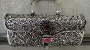 PM Narendra Modi Gifts Handcrafted Silver Clutch From Andhra Pradesh to Cyprus First Lady Philippa Karsera (See Pic)