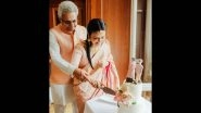 Mahua Moitra Confirms Marriage With Former BJD MP Pinaki Misra, Shares Photo of Wedding Cake
