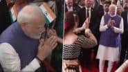 PM Modi in Croatia: Vedic Chants Resonate in Zagreb As Prime Minister Narendra Modi Receives Rousing Welcome (Watch Videos)