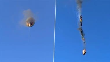 Hot Air Balloon Crash in Brazil: 8 Dead After Hot Air Balloon Carrying 22 Crashes in Santa Catarina, Shocking Video Surfaces