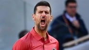 Novak Djokovic Joins Exclusive Club of Roger Federer & Rafael Nadal With 100+ Wins at Single Grand Slam Event, Achieves Feat After Defeating Cameron Norrie in French Open 2025