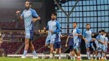 India vs Hong Kong AFC Asian Cup 2027 Qualifiers Live Streaming Online: Get Free Live Telecast of IND vs HKG Football Match in IST