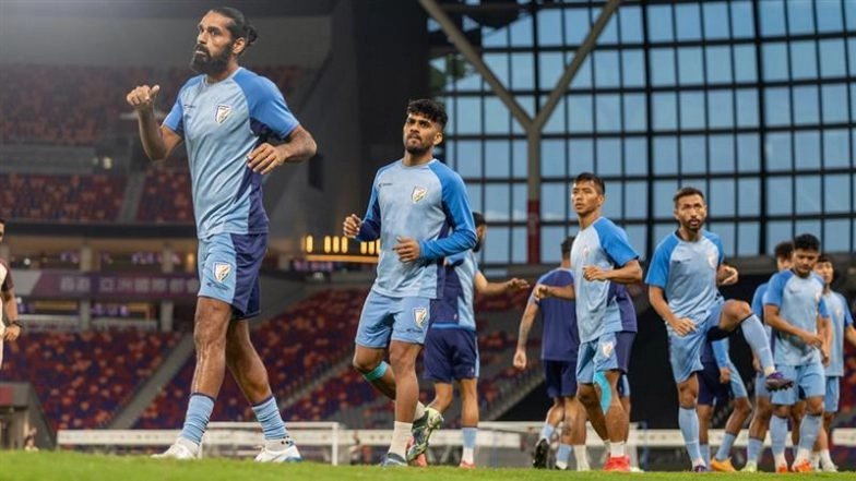 India vs Hong Kong AFC Asian Cup 2027 Qualifiers Live Streaming Online: Get Free Live Telecast of IND vs HKG Football Match in IST