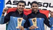 India Beats Pakistan To Win Gold in Asian Squash Doubles Championship 2025, Abhay Singh and Velavan Sethilkumar Win Thrilling Men's Final 2-1