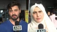 ‘Saw Missiles, Heard Bombs in Neighbourhood’: Indian Students Evacuated From War-Hit Iran Under Operation Sindhu Recalls Horror (Watch Videos)