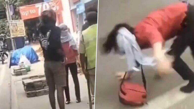 Bengaluru: Rapido Bike Taxi Rider Slaps Woman Passenger After Heated Argument Over Rash Driving and Signal Jumping in Jayanagar; Video Goes Viral