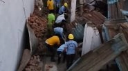Gwalior House Collapse: 4 Killed, 1 Injured in Madhya Pradesh After 2-Storey &lsquo;Kuccha&rsquo; House Caves In (Watch Video)