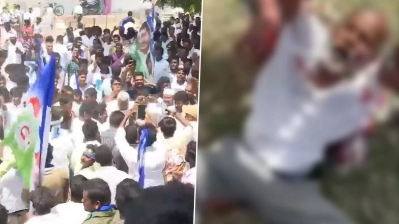 Man Dies After Being Hit by Vehicle in YSR Congress Rally