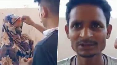 ‘Caught Cheating, Then Married Off’: UP Man Wipes Wife’s Sindoor, Marries Her to Alleged Lover in Front of Villagers in Gonda; Video Goes Viral