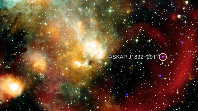 Astronomers Discover ASKAP J1832-0911: A Mysterious Cosmic Object Emitting Radio and X-Ray Pulses 