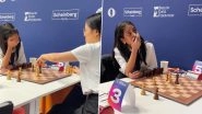 Divya Deshmukh Stuns World Number One Hou Yifan at World Blitz Team Chess Championship 2025 (Watch Video)