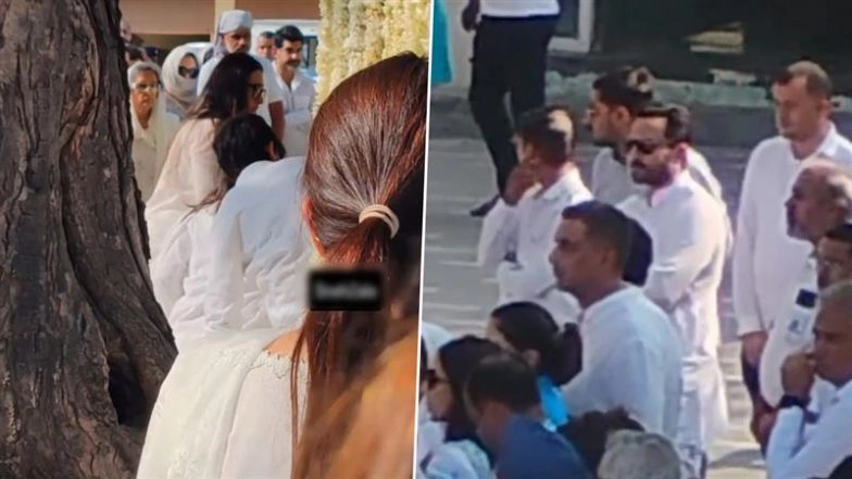 Sunjay Kapur Funeral: Karisma Kapoor and Kids in Delhi for Last Rites of Her Ex-Husband, Kareena Kapoor and Saif Ali Khan Also Attend (Watch Videos)