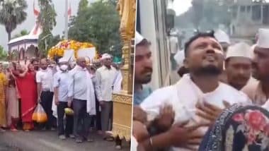 Ahmedabad Air India Crash: Lone Survivor Vishwash Kumar Ramesh out of Hospital, Attends Brother’s Last Rites