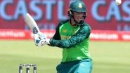 Rassie van der Dussen To Captain South Africa in T20I Tri-Series Against Zimbabwe and New Zealand