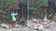 ‘Zipline Horror in Manali’: Nagpur Girl Trisha Bijwe Suffers Serious Injuries After Cable Snaps Mid-Air; Video Shows Chilling Moment of Fall