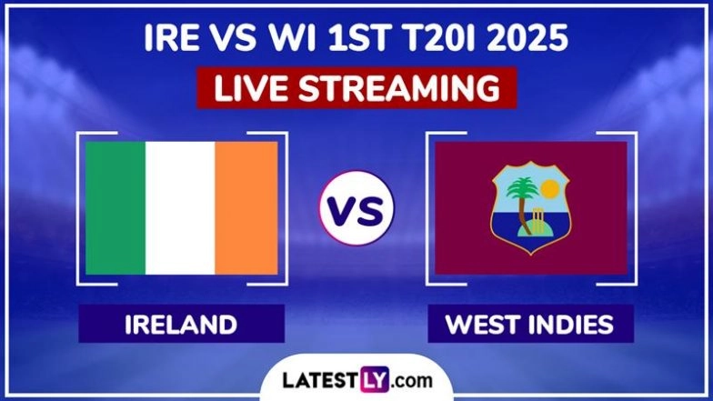 Where to Watch Ireland vs West Indies 1st T20I 2025 Free Live Streaming Online