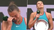 Aryna Sabalenka Breaks Down in Tears After Losing French Open 2025 Women’s Singles Final Match Against Coco Gauff (Watch Video)
