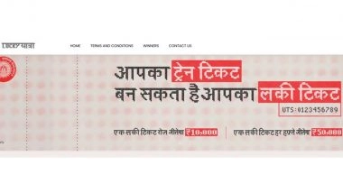 Indian Railways Lucky Yatra Yojana Wins Cannes Lions Grand Prix and 6 Golds but Derails in Reality! Central Railway Shuts Down Lottery-Like Campaign After Finding Just 3 Winners