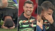 Cristiano Ronaldo Kneels and Cries Pitch-Side After Portugal Wins UEFA Nations League 2024-25 Beating Spain in Penalty Shootout, Pics and Videos Go Viral