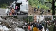 Sikkim Landslides: 113 Tourists Rescued, 30 Airlifted by Army From North Sikkim; Search Efforts Continue for 6 Missing Individuals (See Pics and Video)