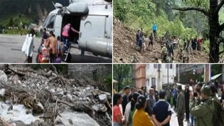 North Sikkim Landslides: 113 Tourists Rescued, 30 Airlifted