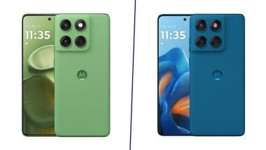 Motorola Edge 60 and Motorola Edge 60 FUSION PANTONE Mykonos Blue Variant Sale Goes Live in India; Check Price, Specifications and Features