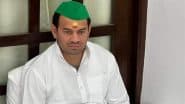 ‘Aap Hain Toh Sab Kuch Hai Mere Paas’: Tej Pratap Yadav’s Emotional Message to Lalu Prasad Yadav and Rabri Devi, Accuses ‘Greedy’ Individuals of Engaging in Politics Against Him