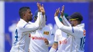 SL vs BAN 1st Test 2025: Tharindu Ratnayake Takes Two Wickets on Debut for Sri Lanka As Bangladesh Struggles in Galle