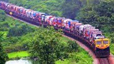 Konkan Railway Plans To Trial Passenger Vehicle Transport on Trains in Line With Ro-Ro Service for Ganapati Festival 2025