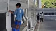 Patna: Kids Caught Stealing Nuts and Bolts From Bihar’s INR 422 Crore Double-Decker Flyover Days After Being Inaugurated by Nitish Kumar; Video Goes Viral