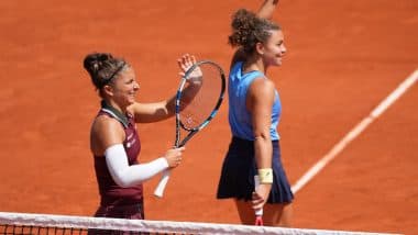 Aleksandra Krunic-Anna Danilina vs Jasmine Paolini-Sara Errani, French Open 2025 Free Live Streaming Online: How To Watch Live TV Telecast of Women's Doubles Final Round Roland Garros Tennis Match?