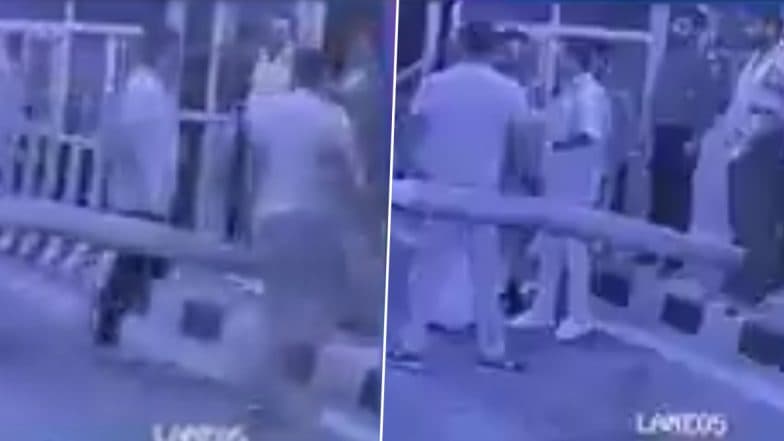 Ghaziabad: Group of Men Assault Toll Plaza Employee for Demanding Fee on Meerut Expressway, Police Respond After CCTV Video Surfaces