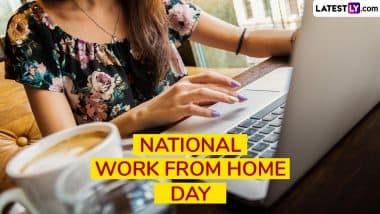 National Work From Home Day 2025 Quotes: Share Fun Sayings, Messages, Greetings, HD Images and Wallpapers To Keep You Positive and Value Remote Working