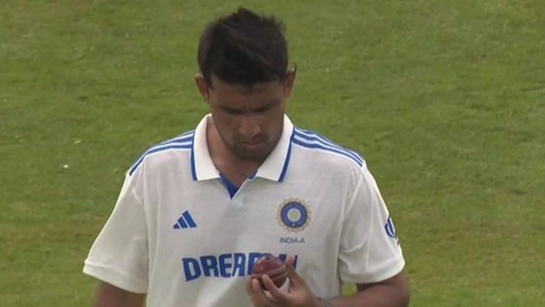 India A vs England Lions 2025: Anshul Kamboj Shines On Day 4 As Second Unofficial Test End in Draw