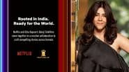 Netflix, Balaji Telefilms Join Hands for Creative Collaboration, Announces Ekta Kapoor