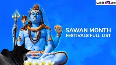 Sawan Month 2025 Festivals Full List: From Hariyali Teej To Raksha Bandhan, Know Dates of Important Hindu Festivals Celebrated During Shravan Maas