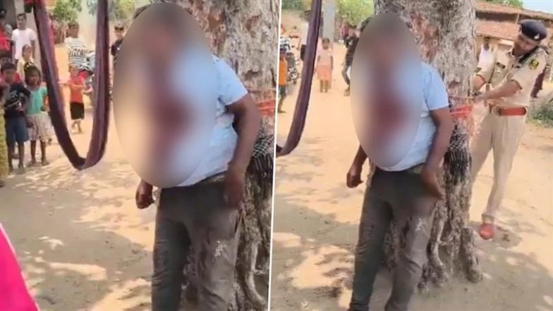 Bihar: Doctor Tied to Tree, Beaten by 'Rape Accused' in Gaya; Police Say Assault Linked to Land Dispute After Disturbing Video Goes Viral