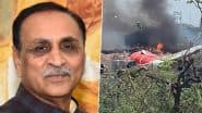 Air India Plane Crash: Former Gujarat CM Vijay Rupani Among Passengers Onboard Ahmedabad-London Flight AI171 That Crashed in Meghaninagar, Says Report