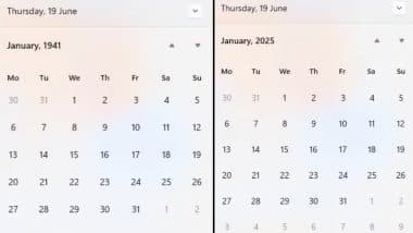 Is 2025 Calendar Eerily Mirroring 1941 With a Repeat of Tragedies? Viral Video by Influencer Kuldeep Singhania Sparks 'Time Loop' Theory, Here's a Fact Check of the Claims and Historical Parallels