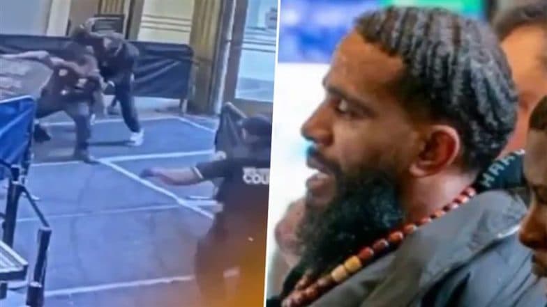 New York: Knife-Wielding Man Slashes 2 Officers Inside Courthouse in Manhattan, Disturbing Video Surfaces