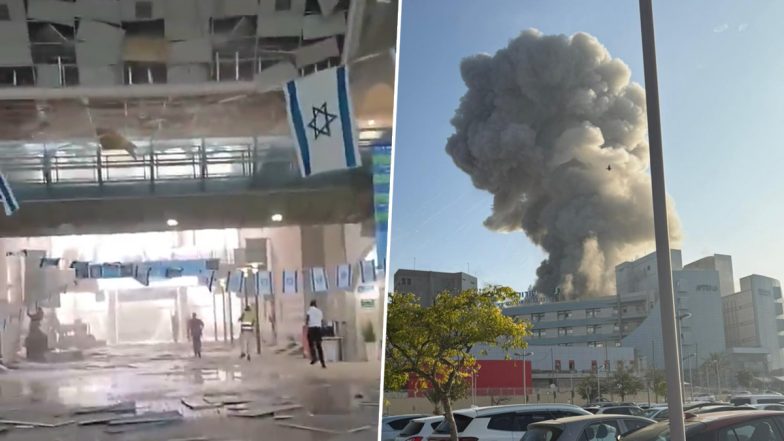 Iranian Missile Hits Soroka Hospital in Beersheba