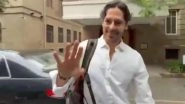 Dino Morea Arrives at ED Office in Mumbai for Questioning Over Mithi River Desilting Case (Watch Video)