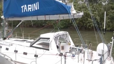India News | INSV Tarini Returns to Goa After Historic Journey to Point Nemo