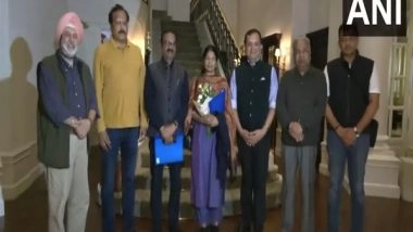 World News | Kanimozhi-led Delegation Lands in Madrid, to Highlight India's Fight Against Terrorism